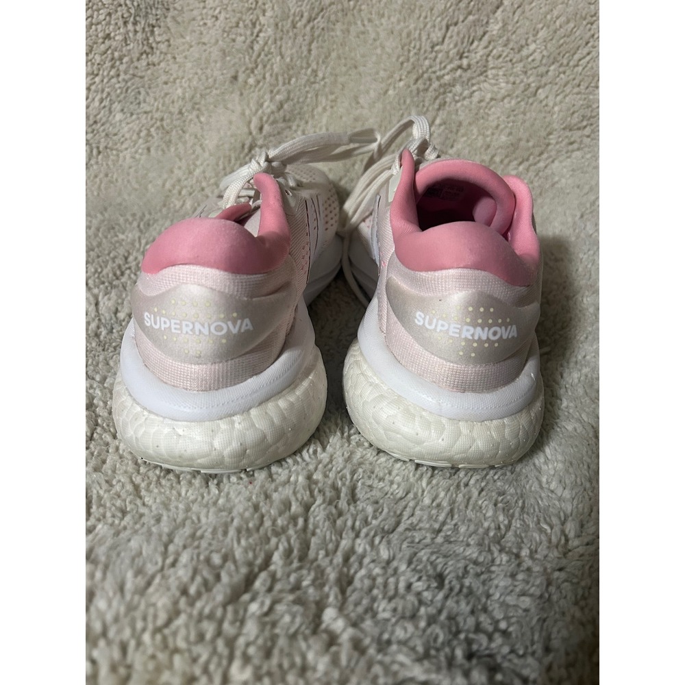 Adidas Supernova Boost Pink White Running Shoes GW9101 Womens 7.5